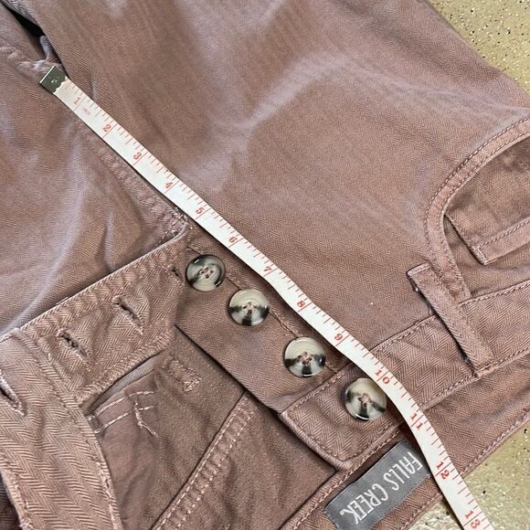 NEW Straight Leg Pants w Exposed Button Fly sz 4 - Picture 13 of 16